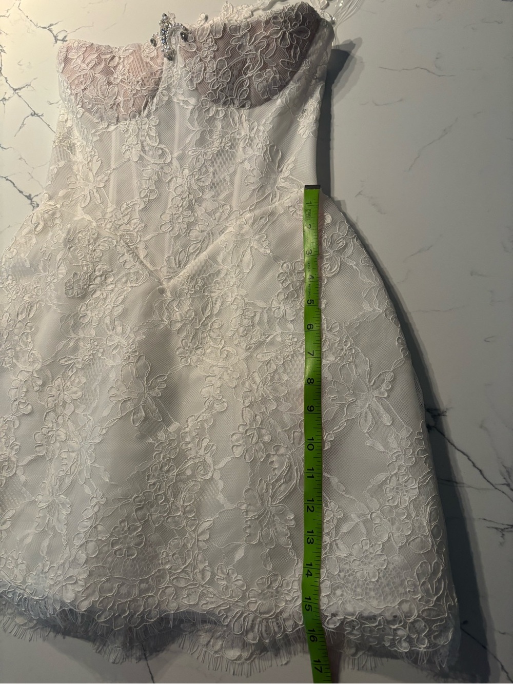 Rosie Etienne Bridal “DARCY” Mini Dress - Picture 11 of 16
